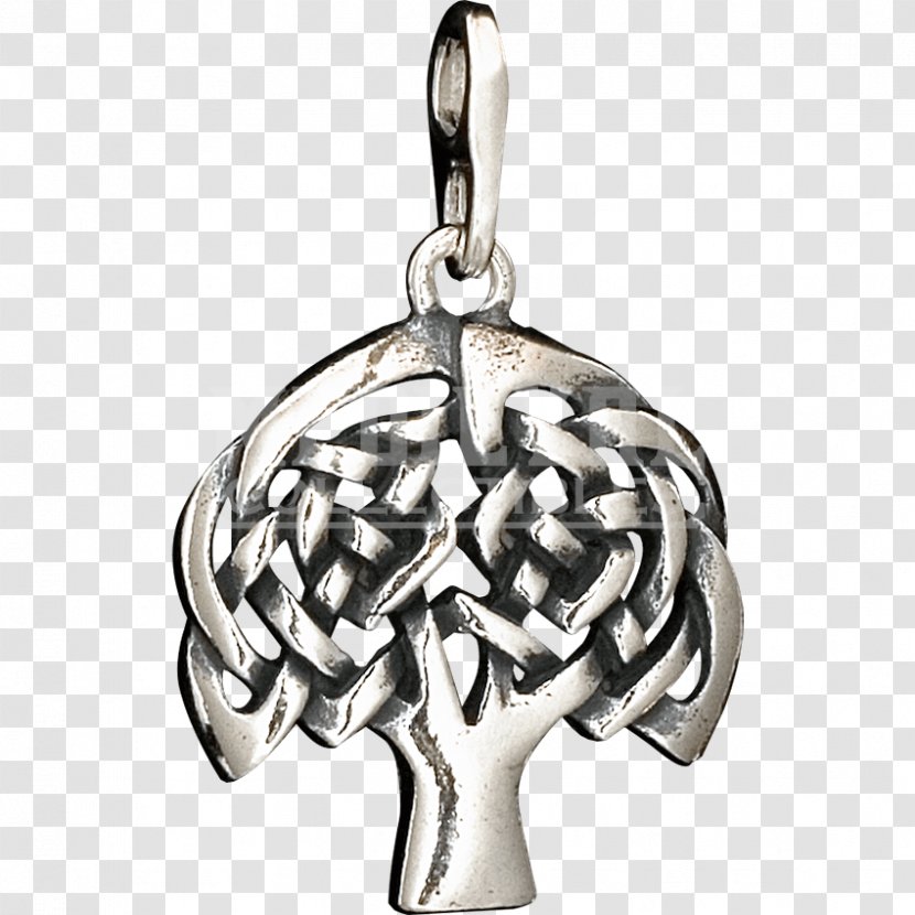 Locket Body Jewellery Silver Tree Transparent PNG