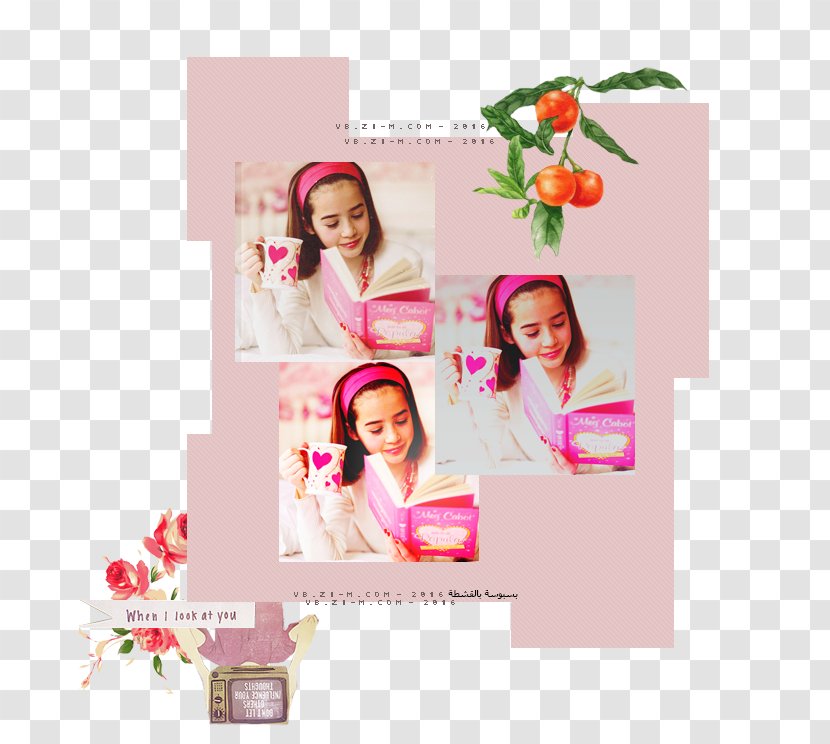 Floral Design Flower Advertising Picture Frames Ribbon - Pink Transparent PNG