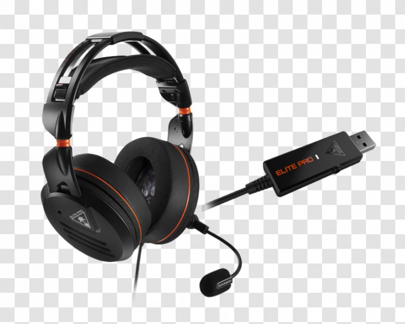 Turtle Beach Elite Pro T.A.C Headphones Microphone Corporation - Electronic Device - Ps4 Gaming Headset With Transparent PNG