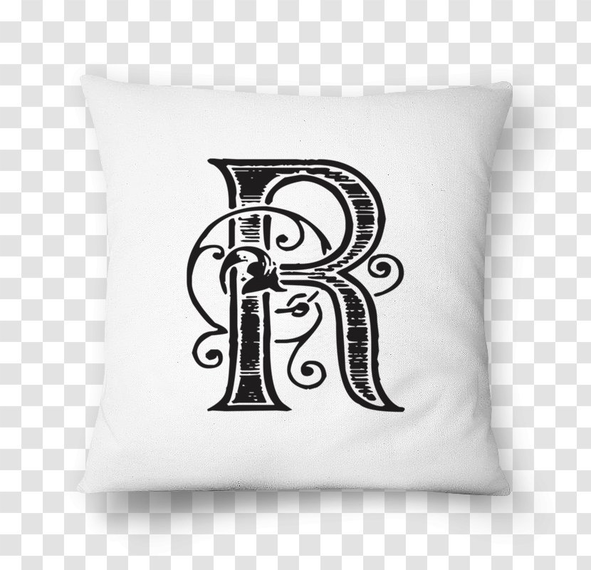 Monogram Letter Cushion Throw Pillows Ceramic - Monograma Casamento Transparent PNG