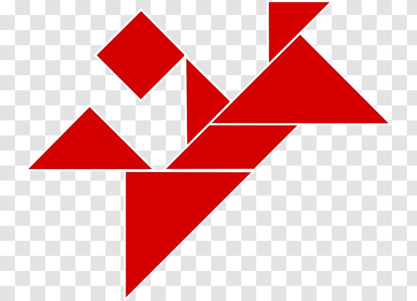 Tangram Wikimedia Commons Triangle Wikibooks - Area Transparent PNG