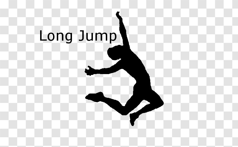 Long Jump Jumping Logo Track & Field Transparent PNG