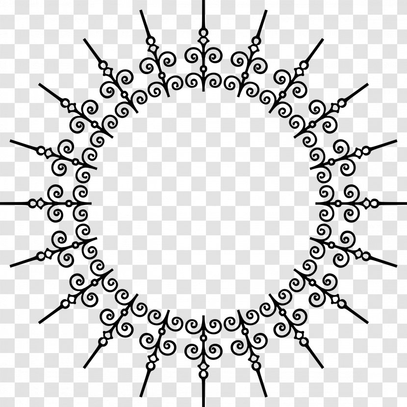 Clip Art - Royaltyfree - Decorate Round And Transparent PNG