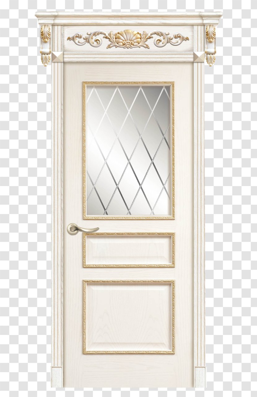 Door Wood Veneer Ash White - Glass Transparent PNG