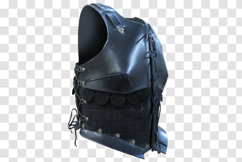 Armour Leather Cuirass Knight Clothing - Backpack - Body Armor Transparent PNG