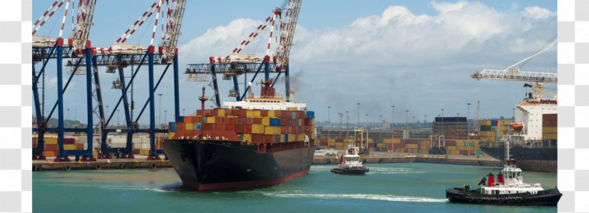 Africa Water Transportation Logistics Maritime Transport - Export - Port Terminal Transparent PNG