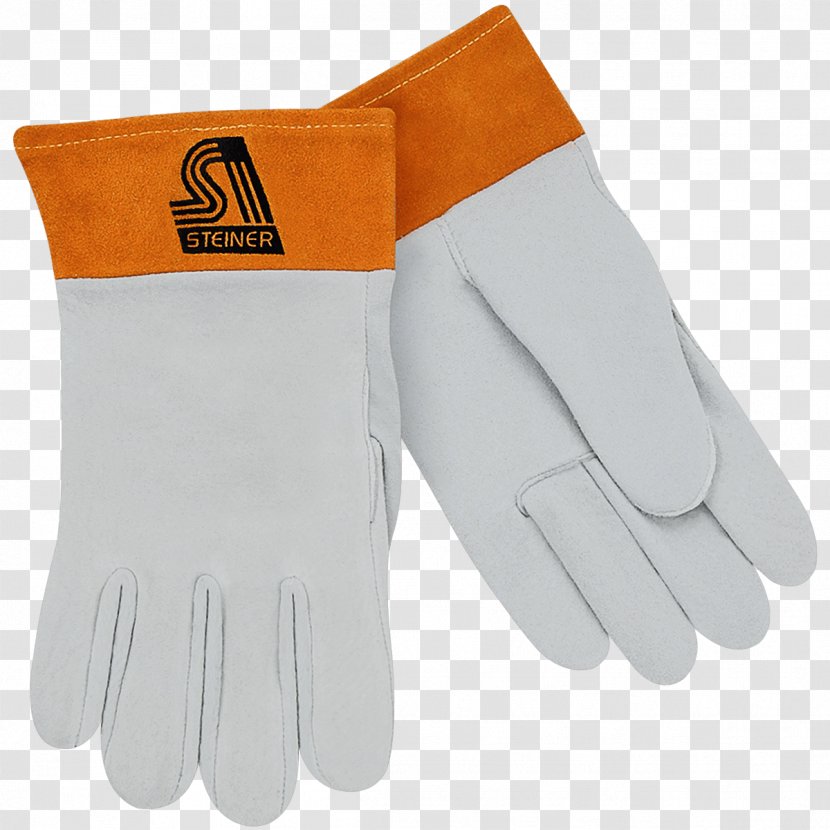 Glove Gas Tungsten Arc Welding Leather Shielded Metal - Gloves Transparent PNG
