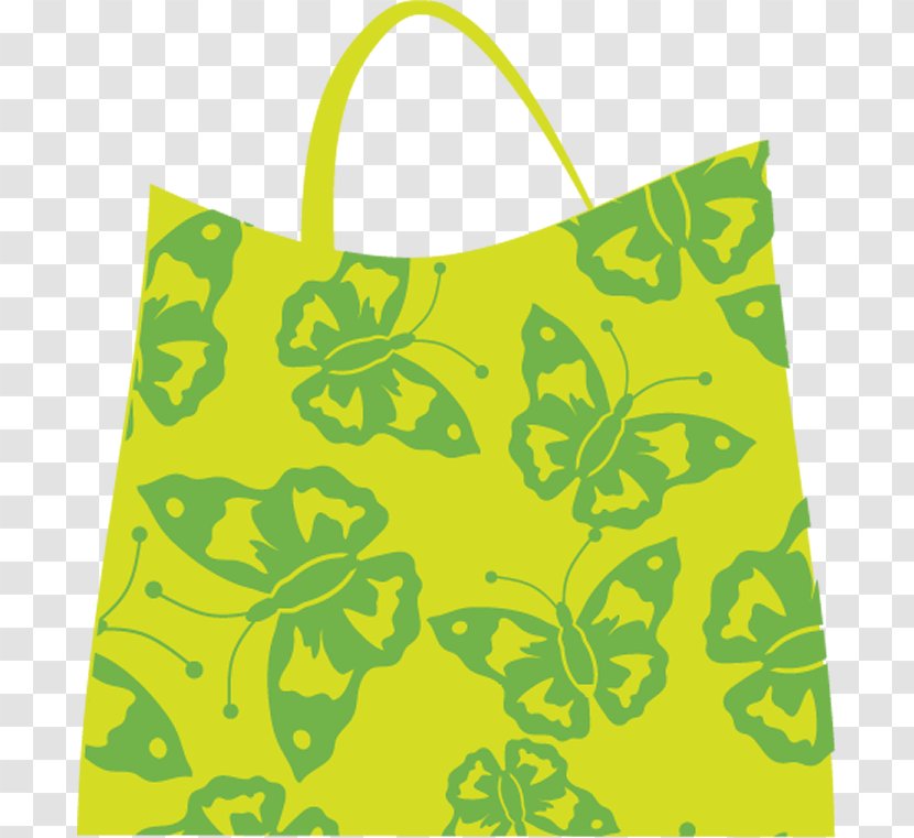 Paper Bag, Butterfly. - Leaf - Bag Transparent PNG