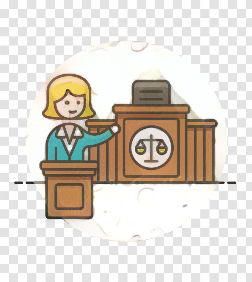 Lawyer Court Clip Art Vector Graphics - Crown Prosecutor - Judge Transparent PNG