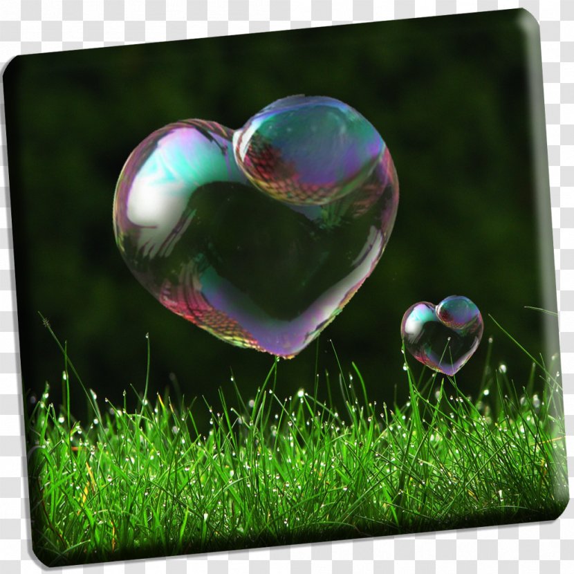 Soap Bubble Heart Mac App Store - Os X Lion Transparent PNG