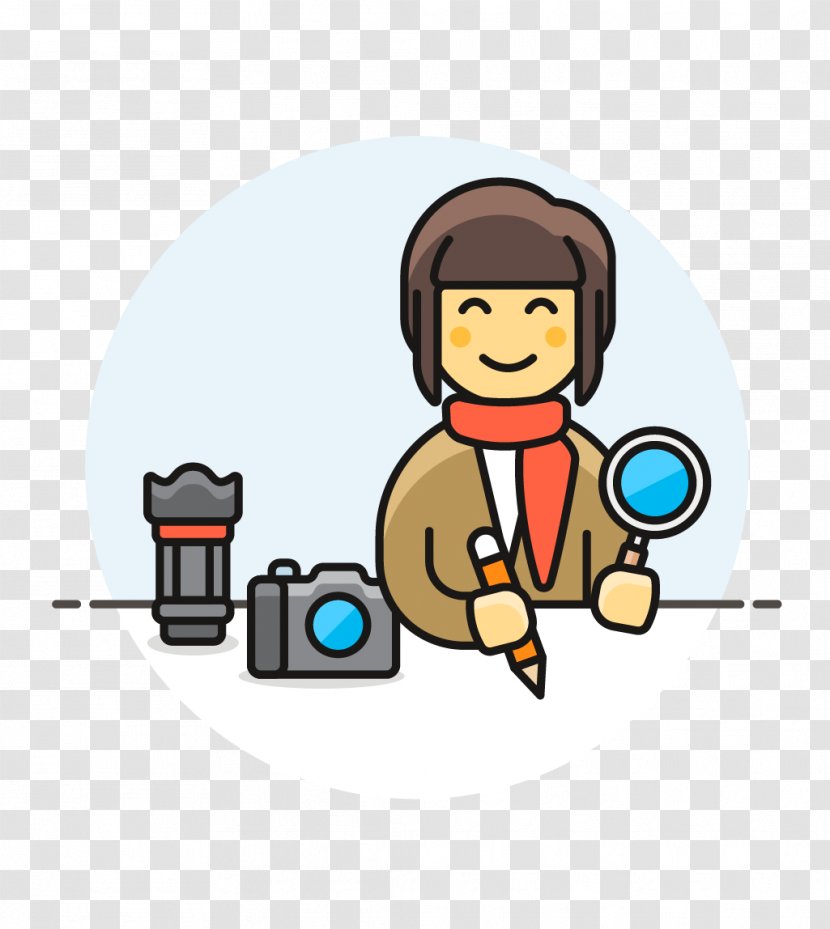 Clip Art Journalist Image - News - Freedom Day Journalists Transparent PNG