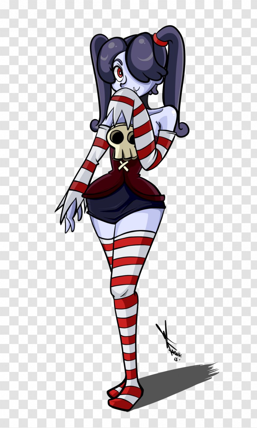 Skullgirls Fan Art DeviantArt PlayStation 3 - Clothing - Mascot Transparent PNG