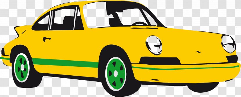 Land Vehicle Car Yellow Regularity Rally - Ruf Ctr Porsche 911 Classic Transparent PNG