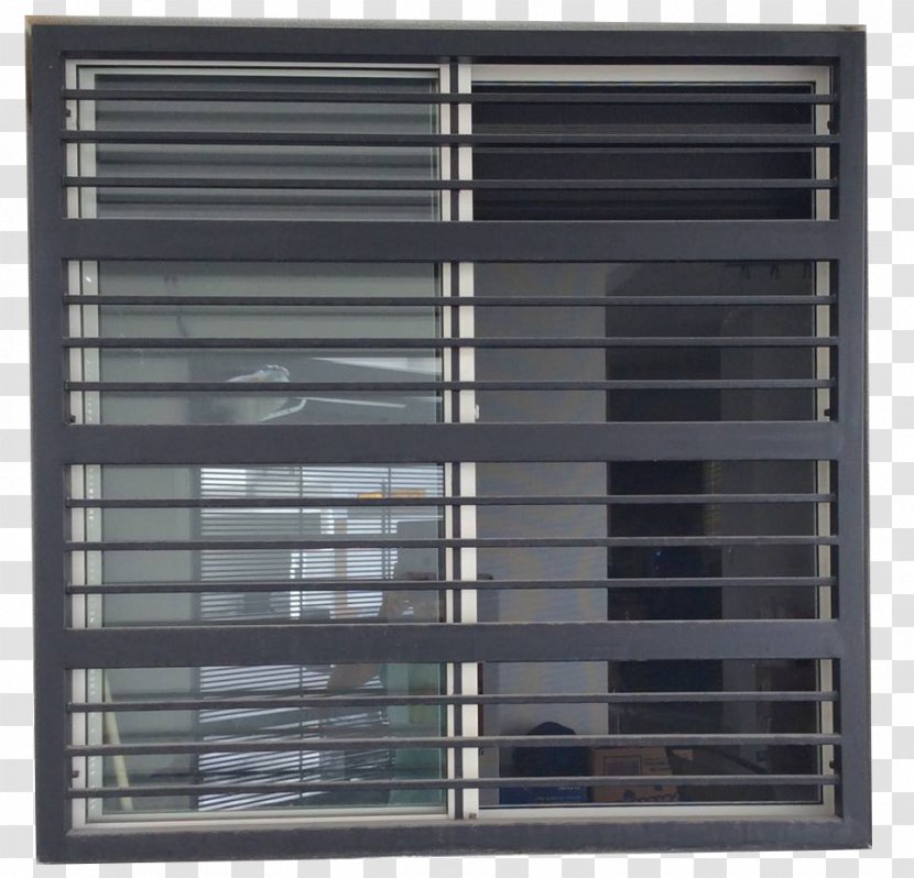 Window Steel Grille Wrought Iron Door - Architectural Engineering Transparent PNG