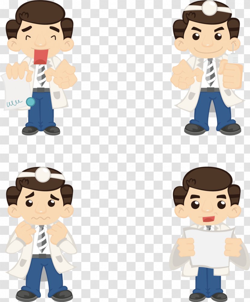 Physician Medicine - Stuffed Toy - Doctor Cartoon Elements Transparent PNG