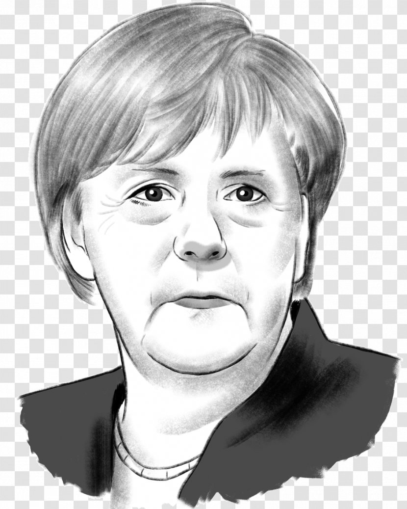 Angela Merkel Politician Chancellor Of Germany Cheek - Forehead - Training Course Transparent PNG