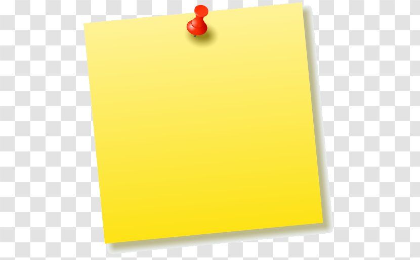 Post-it Note Material - Rectangle - Design Transparent PNG