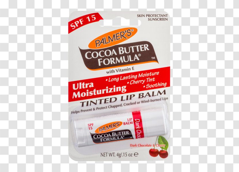 Lip Balm Palmer's Cocoa Butter Formula Concentrated Cream Lotion Daily Skin Therapy - Solids - Chocolate Transparent PNG