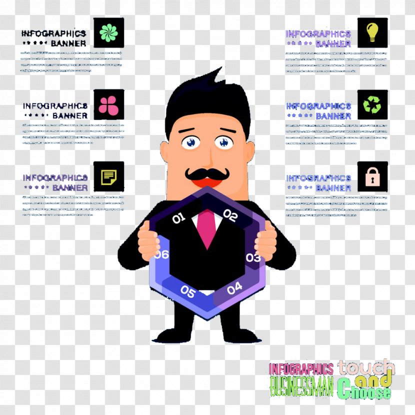 Cartoon Drawing Illustration - Designer - Business Man Transparent PNG