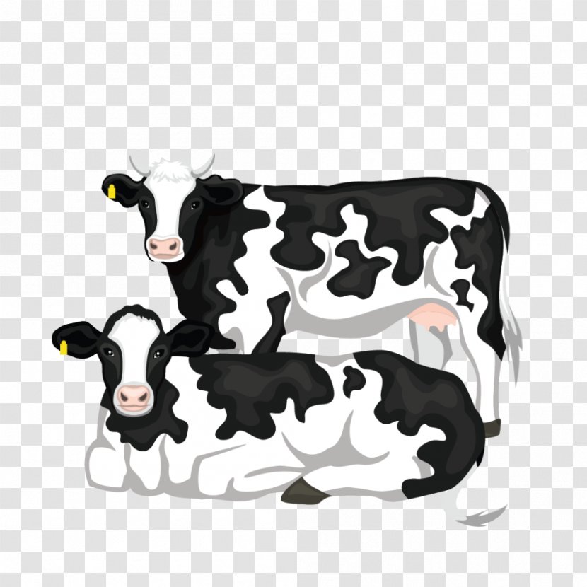 Dairy Cattle Holstein Friesian Baka Brown Swiss Ayrshire - Horn - Cow Transparent PNG