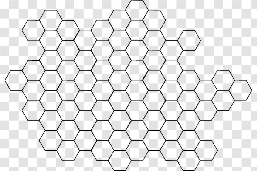 Beehive Hexagon Honeycomb Pattern - Honey Bee - Hexagonal Flyer Transparent PNG