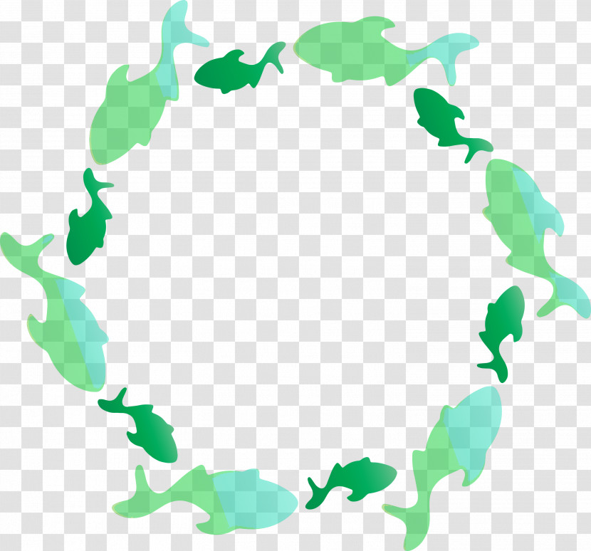 Fishes Frame Sea Frame Transparent PNG