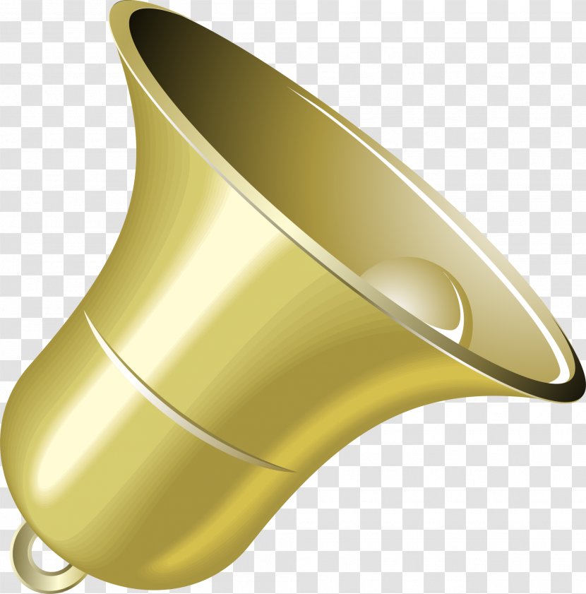 Yellow Metal - Concise Bell Transparent PNG