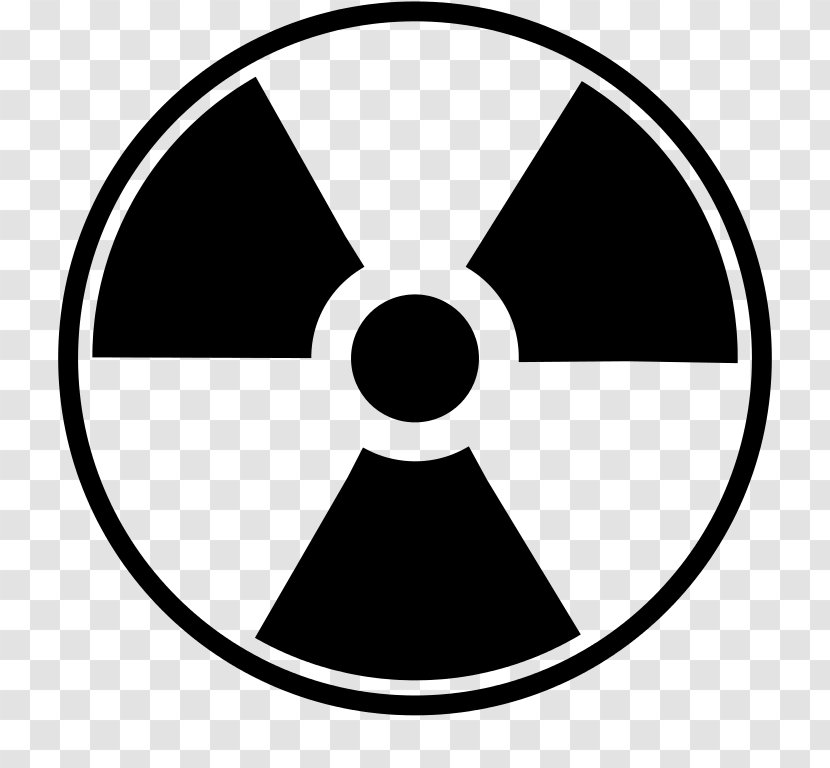 Hazard Symbol Radiation Radioactive Decay Biological - Contamination - Character Graphic Transparent PNG