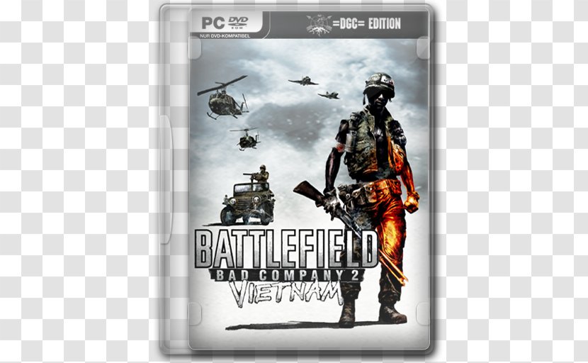 Battlefield: Bad Company 2: Vietnam Battlefield Video Games Desktop Wallpaper - Banner Pecinta Alam Transparent PNG