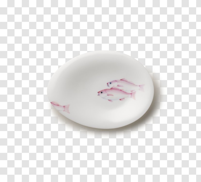 Porcelain Tableware - Dishware - Vector White Fish Pattern Plates Transparent PNG