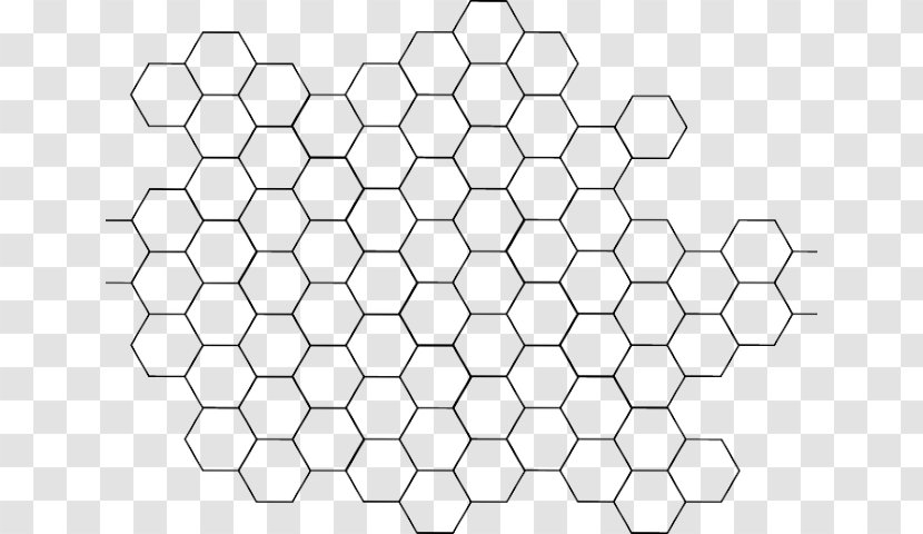 Western Honey Bee Clip Art Honeycomb Beehive - Area - Transparent Transparent PNG