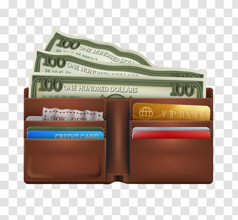 Wallet Leather Handbag Icon - Stock Photography - Vector Color Purse Dollar Money Transparent PNG