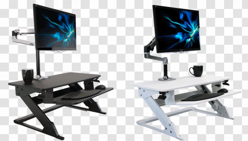Standing Desk Treadmill Sit-stand - Converter - Surface Transparent PNG