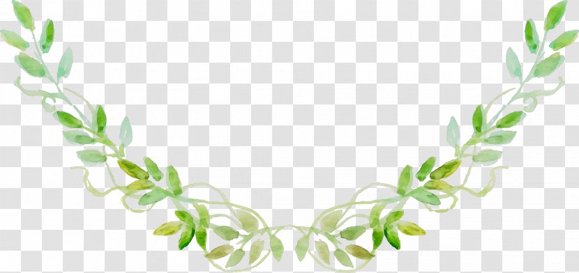 Green Leaf Watercolor - Grass - Flower Transparent PNG