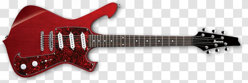 Ibanez FRM100 / Paul Gilbert Fireman Transparent Red Electric Guitar Bass - Rg - Amra Fanzine Transparent PNG