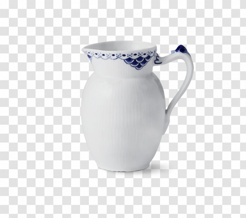 Porcelain Pitcher Serveware Ceramic Jug - Tableware - Dishware Pottery Transparent PNG