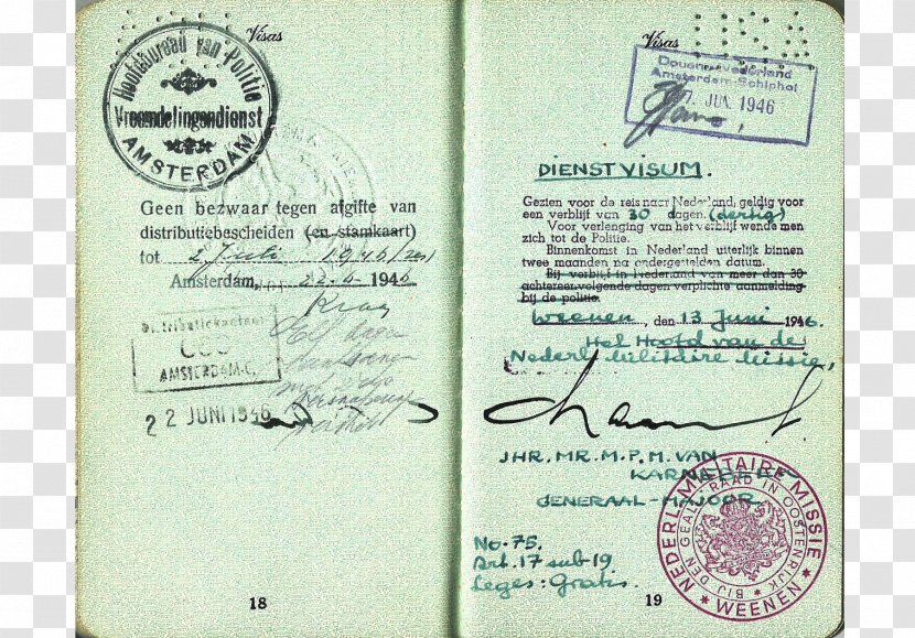 Document - Text - Austrian Passport Transparent PNG