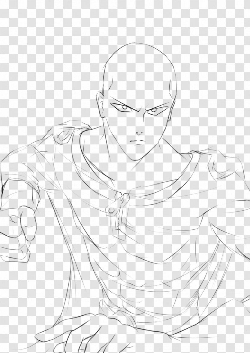 Drawing Line Art Nose Sketch - Flower - One Punch Transparent PNG