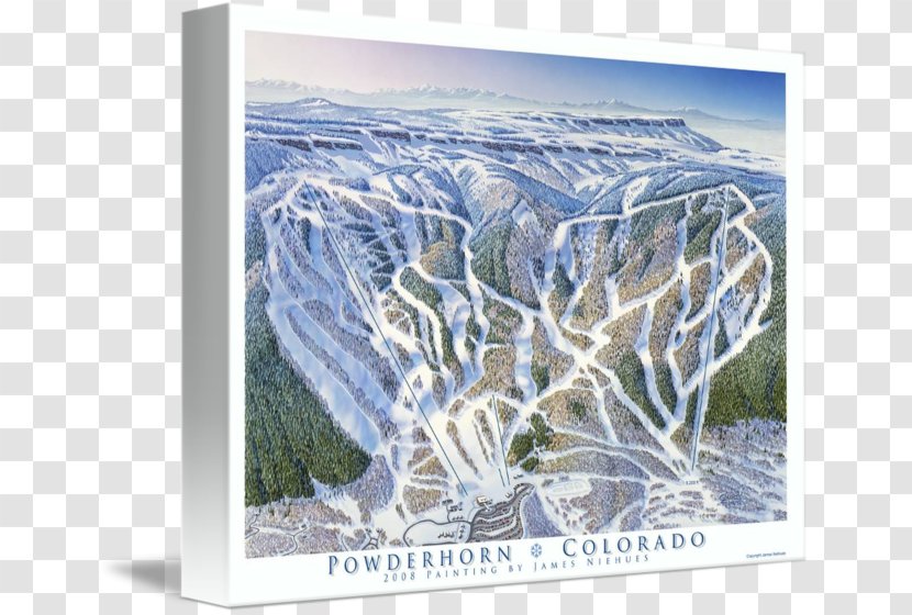 Imagekind Art Picture Frames Poster Bristol Mountain Ski Resort - Powder Flask Transparent PNG