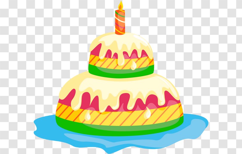 Frosting & Icing Cupcake Birthday Cake - Candle Transparent PNG