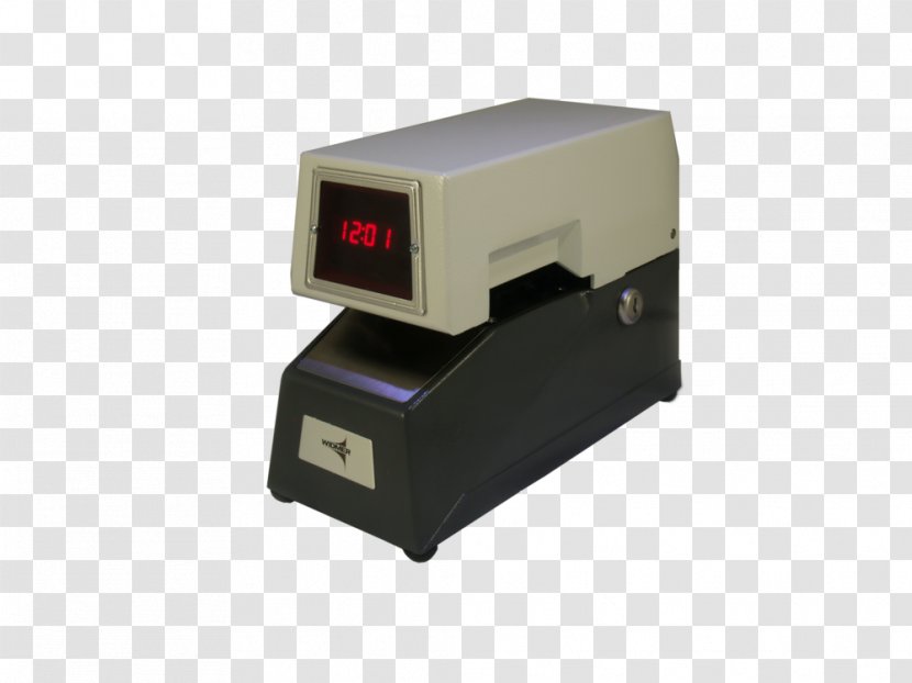 Timestamp Time & Attendance Clocks Rubber Stamp Paper - Machine Transparent PNG