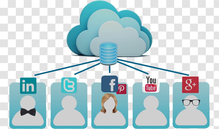 Social Media Cloud Computing Storage - Networking Service Transparent PNG