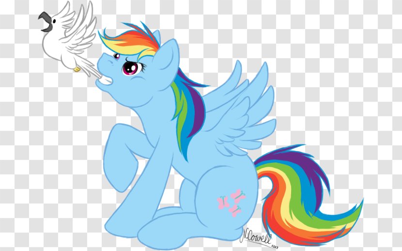 Pony Rainbow Dash Princess Luna - Art Transparent PNG