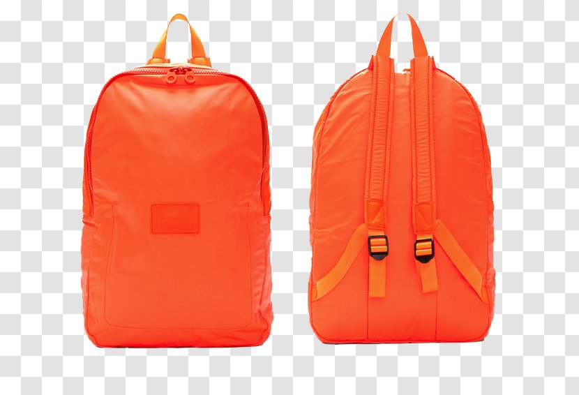 Backpack Orange Handbag - Brand Transparent PNG