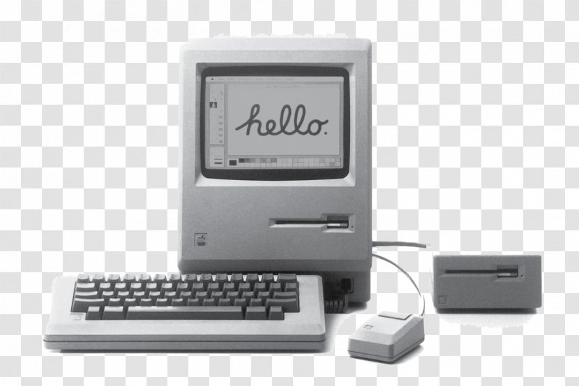 Apple Lisa Macintosh Classic 128K Transparent PNG