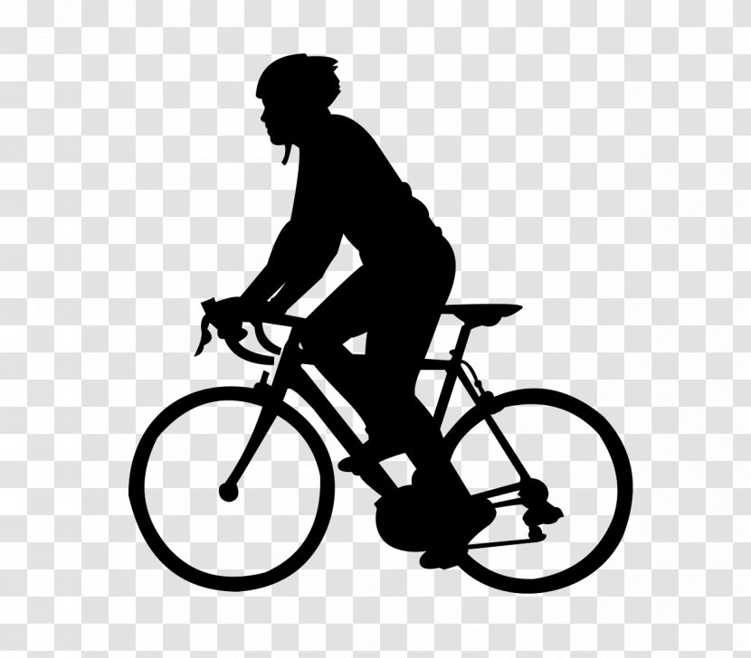 Bicycle Pedals Cycling Wheels Clip Art Road - Black Transparent PNG