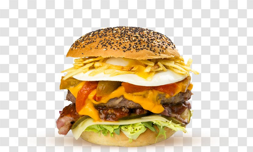 Cheeseburger Hamburger Whopper Fast Food Breakfast Sandwich - Dish - Gourmet Burgers Transparent PNG