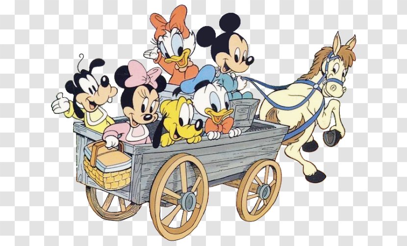 Mickey Mouse Minnie Donald Duck Daisy Pluto - Walt Disney Company Transparent PNG