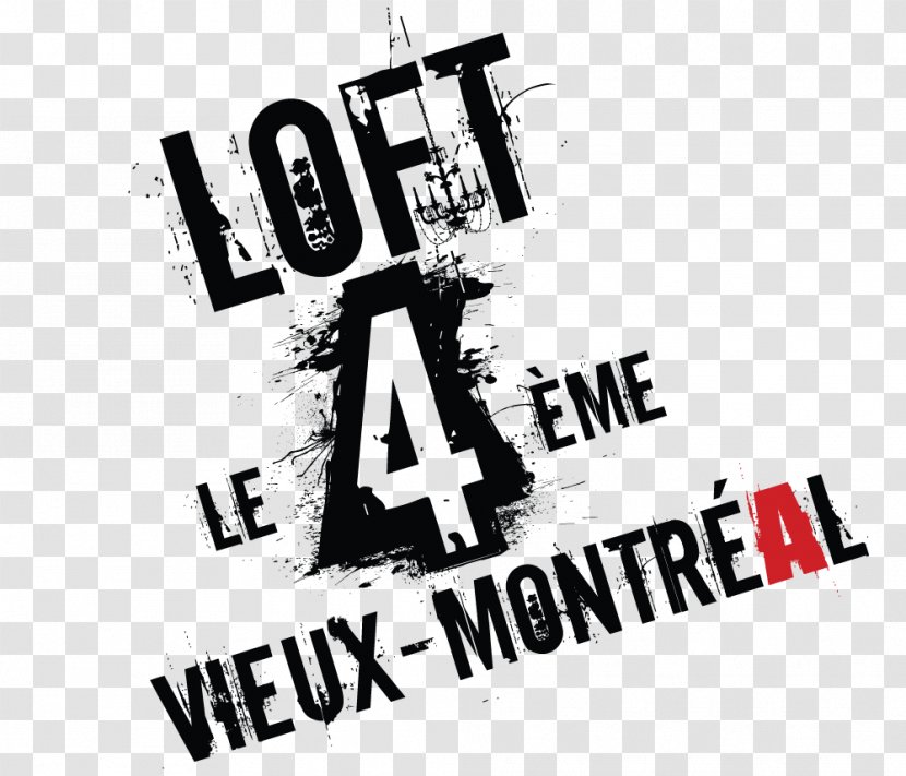 Loft Le 4eme Logo Building Storey - Montreal - Grill Transparent PNG