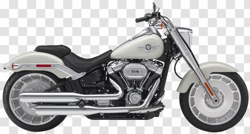 Harley-Davidson FLSTF Fat Boy Softail Motorcycle Super Glide - Harleydavidson Outaouais Transparent PNG